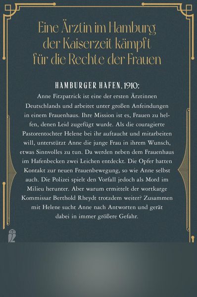 Produktbild: Die Hafen&auml;rztin. Ein Leben f&uuml;r die Freiheit der Frauen