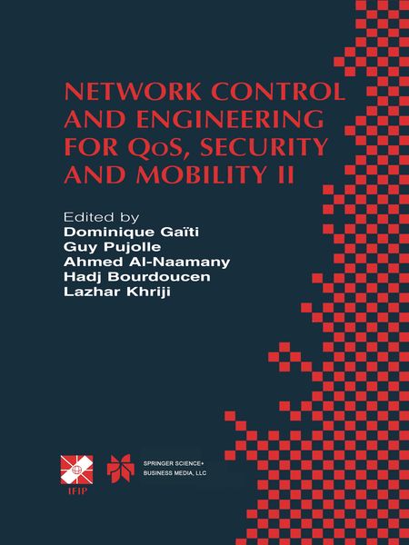 Produktbild: Network Control and Engineering for QoS, Security and Mobility