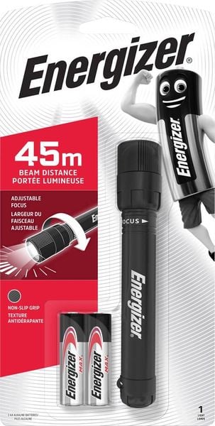 Energizer X-Focus 2AA LED Taschenlampe batteriebetrieben 50lm 100g