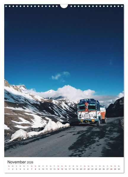 Produktbild: Indien - Das wundersch&ouml;ne Land in Asien. (Wandkalender 2026 DIN A3 hoch), CALVENDO Monatskalender
