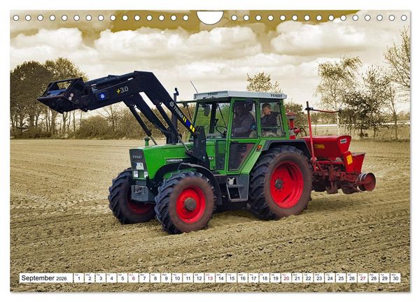 Produktbild: The fascination of agricultural machinery (Wall Calendar 2026 DIN A4 landscape), CALVENDO 12 Month Wall Calendar