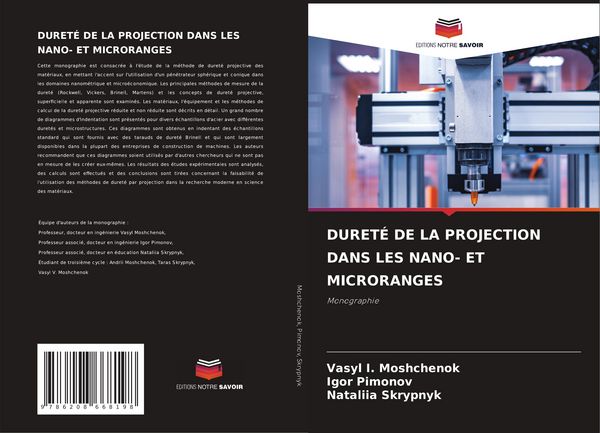 Produktbild: Duret&eacute; De La Projection Dans Les Nano- Et Microranges