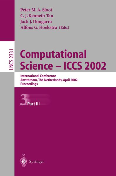 Produktbild: Computational Science &mdash; ICCS 2002