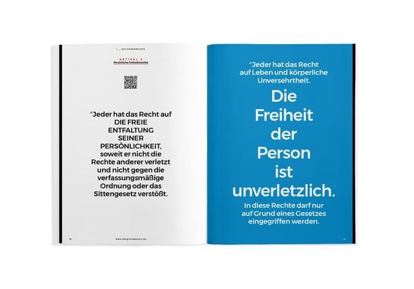 Produktbild: Das Grundgesetz als Magazin - Ausgabe 2020