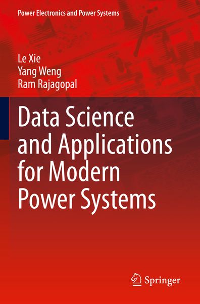 Produktbild: Data Science and Applications for Modern Power Systems