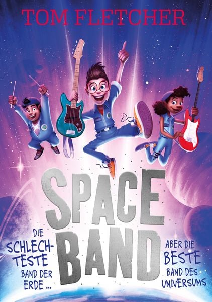 Space Band - Die schlechteste Band der Erde ... aber die beste Band des Universums, Gebundene Ausgabe von Tom Fletcher, Crocu, 978-3-9874313-6-4