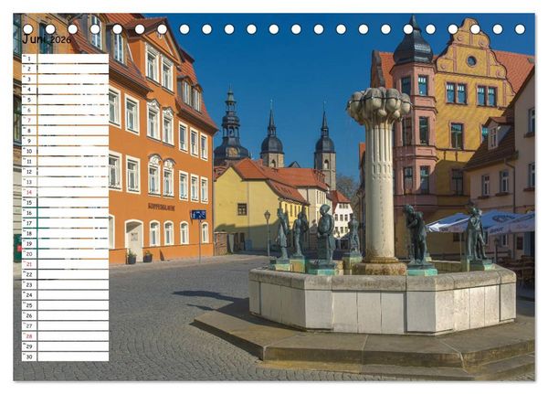 Produktbild: Lutherstadt Eisleben (Tischkalender 2026 DIN A5 quer), CALVENDO Monatskalender