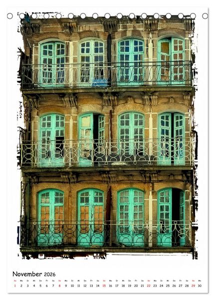 Produktbild: Porto Perle am Douro (Tischkalender 2026 DIN A5 hoch), CALVENDO Monatskalender