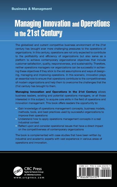 Produktbild: Managing Innovation and Operations in the 21st Century