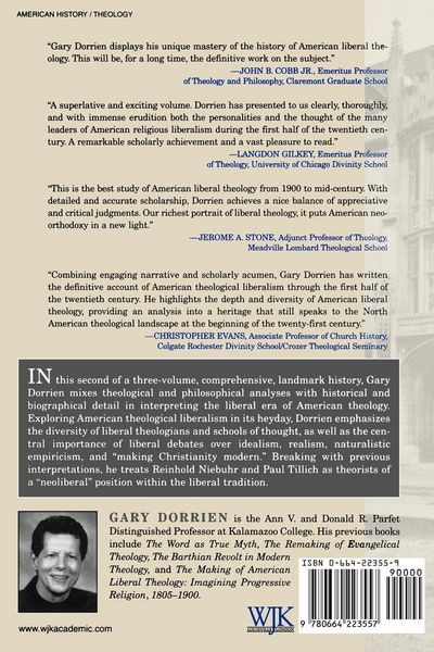 Produktbild: The Making of American Liberal Theology