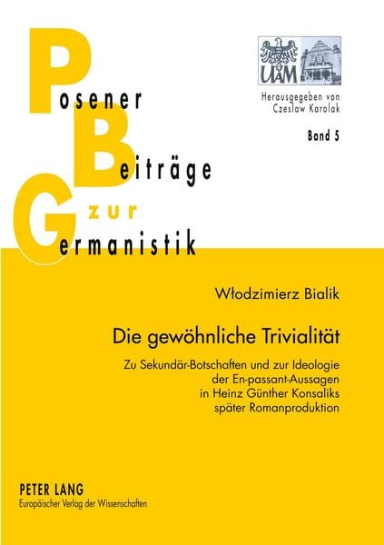 Produktbild: Die gew&ouml;hnliche Trivialit&auml;t