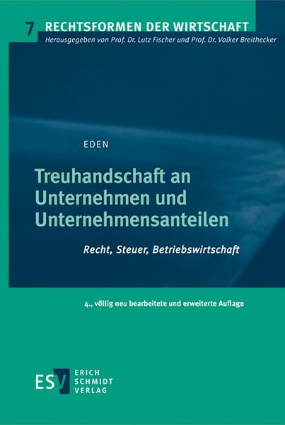 Produktbild: Treuhandschaft an Unternehmen und Unternehmensanteilen