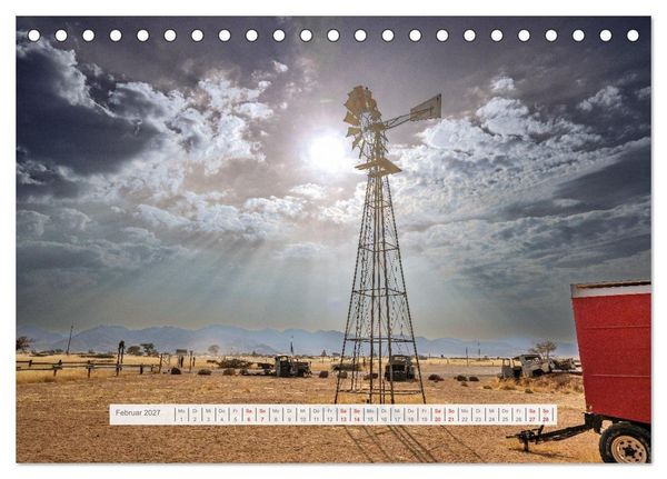 Produktbild: Namibia &ndash; Farben des Lebens (Tischkalender 2027 DIN A5 quer), CALVENDO Monatskalender