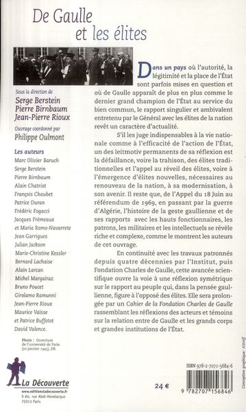 Produktbild: De Gaulle et les Elites