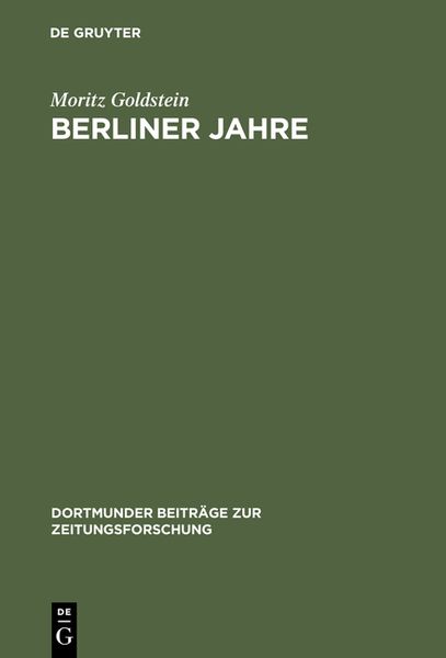 Produktbild: Berliner Jahre