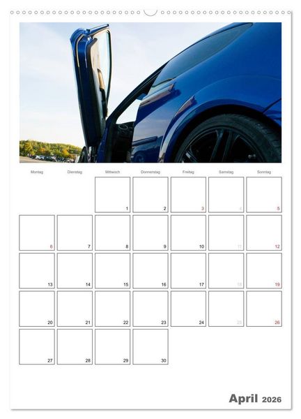 Produktbild: Tuning Power Planer (hochwertiger Premium Wandkalender 2026 DIN A2 hoch), Kunstdruck in Hochglanz