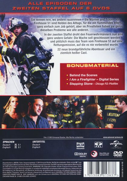 Chicago Fire - Staffel 2 [6 DVDs]