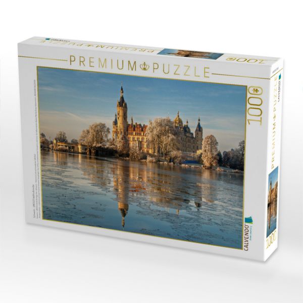 Produktbild: CALVENDO Puzzle Schwerin - UNESCO Weltkulturerbe | 1000 Teile Lege-Gr&ouml;&szlig;e 64x48cm Foto-Puzzle f&uuml;r gl&uuml;ckliche Stunden
