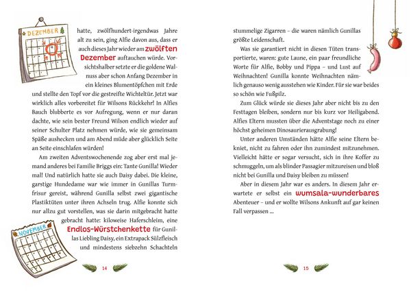 Produktbild: Der Weihnachtszw&ouml;lf - Durch die Wichtelt&uuml;r ins Abenteuer