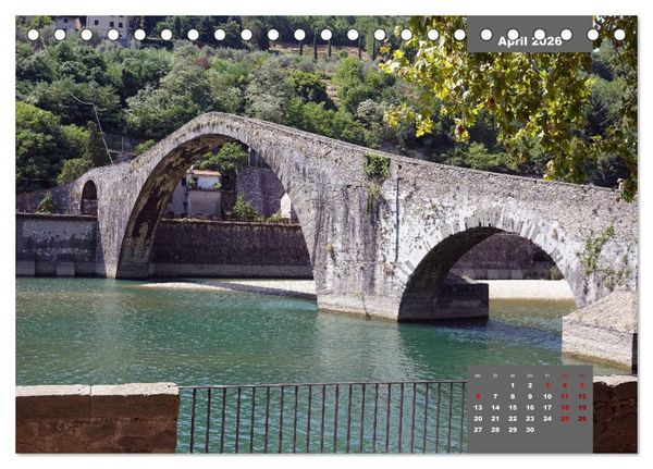 Produktbild: Toskana - eine der sch&ouml;nsten Regionen Italiens (Tischkalender 2026 DIN A5 quer), CALVENDO Monatskalender