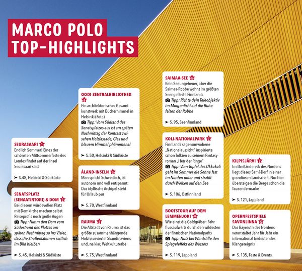 Produktbild: MARCO POLO Reisef&uuml;hrer Finnland