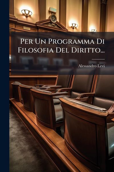 Produktbild: Per Un Programma Di Filosofia Del Diritto...