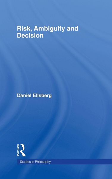 Produktbild: Risk, Ambiguity and Decision