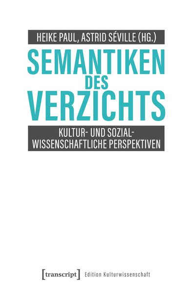 Produktbild: Semantiken des Verzichts
