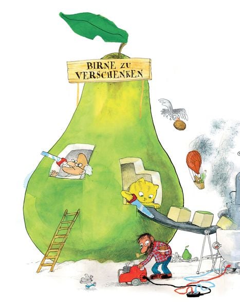 Produktbild: Das gro&szlig;e Such- und Findebuch mit der Riesenbirne
