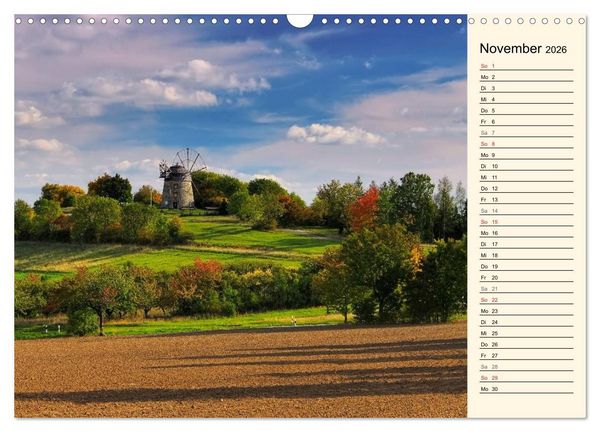 Produktbild: Saale-Unstrut - Region aus Wein und Stein (Wandkalender 2026 DIN A3 quer), CALVENDO Monatskalender