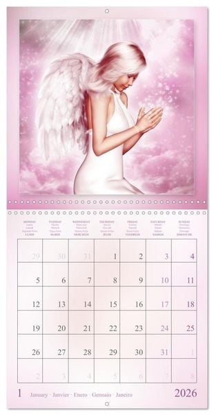 Produktbild: Heavenly Angels (Wall Calendar 2026 12 &times; 12 Inch) CALVENDO 12 Month Wall Calendar