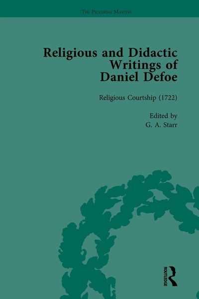 Produktbild: Religious and Didactic Writings of Daniel Defoe, Part I Vol 4