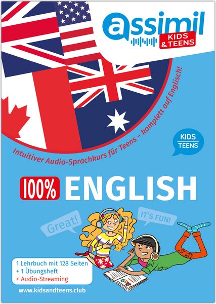 Produktbild: ASSiMiL 100 % English - Kids & Teens