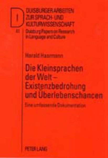 Produktbild: Die Kleinsprachen der Welt &ndash; Existenzbedrohung und &Uuml;berlebenschancen
