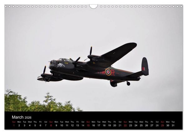 Produktbild: Military Aircraft (Wall Calendar 2026 DIN A3 landscape), CALVENDO 12 Month Wall Calendar