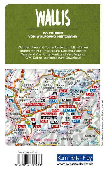 Produktbild: K&uuml;mmerly+Frey Wanderf&uuml;hrer Wallis