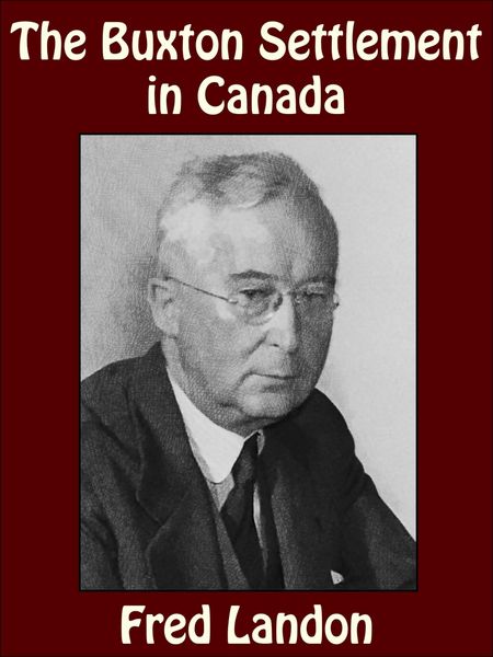 Produktbild: The Buxton Settlement in Canada