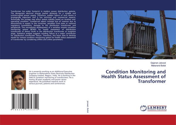 Produktbild: Condition Monitoring and Health Status Assessment of Transformer