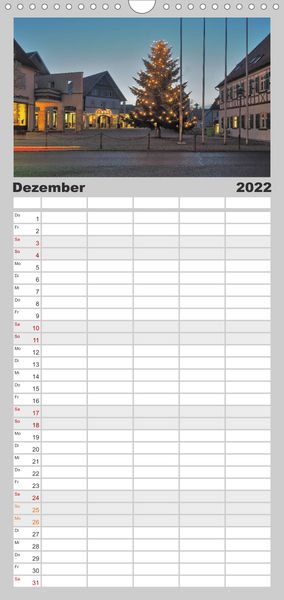Produktbild: Familienplaner Gerstetten (Wandkalender 2022 , 21 cm x 45 cm, hoch)