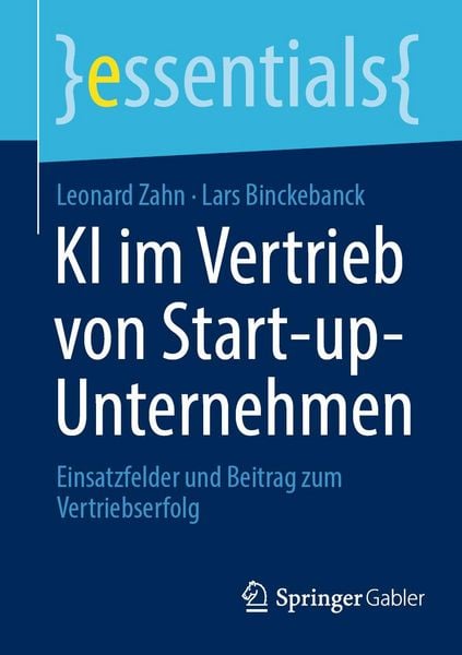 Produktbild: KI im Vertrieb von Start-up-Unternehmen