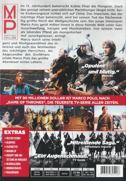 Produktbild: Marco Polo - Die komplette Staffel 1 [5 DVDs]