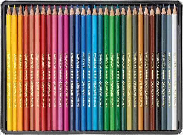 Produktbild: CARAN D'ACHE Farbstifte Swisscolor(TM), 30 Farben