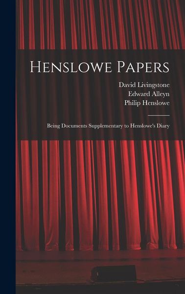 Produktbild: Henslowe Papers