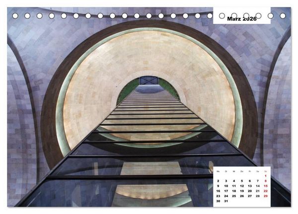 Produktbild: Moderne Architektur. Impressionen (Tischkalender 2026 DIN A5 quer), CALVENDO Monatskalender
