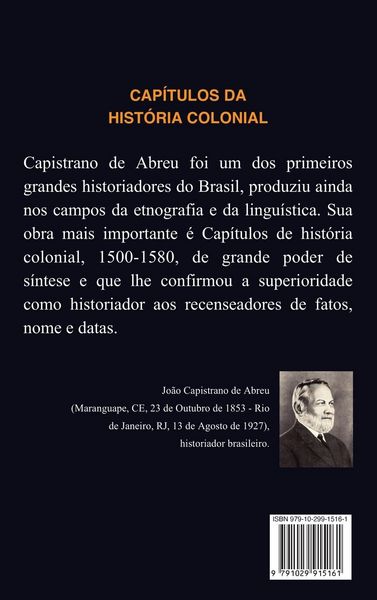 Produktbild: Cap&iacute;tulos da hist&oacute;ria colonial