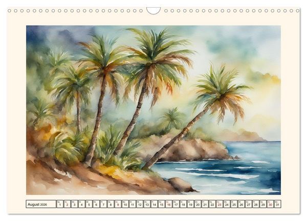 Produktbild: Facetten des Meeres (Wandkalender 2026 DIN A3 quer), CALVENDO Monatskalender