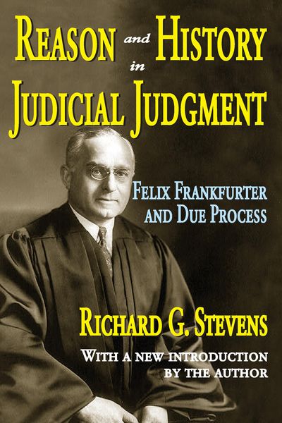 Produktbild: Reason and History in Judicial Judgment