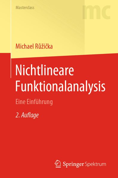Produktbild: Nichtlineare Funktionalanalysis