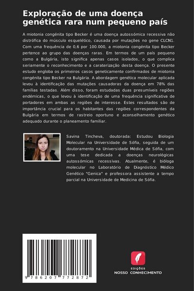 Produktbild: Explora&ccedil;&atilde;o de uma doen&ccedil;a gen&eacute;tica rara num pequeno pa&iacute;s