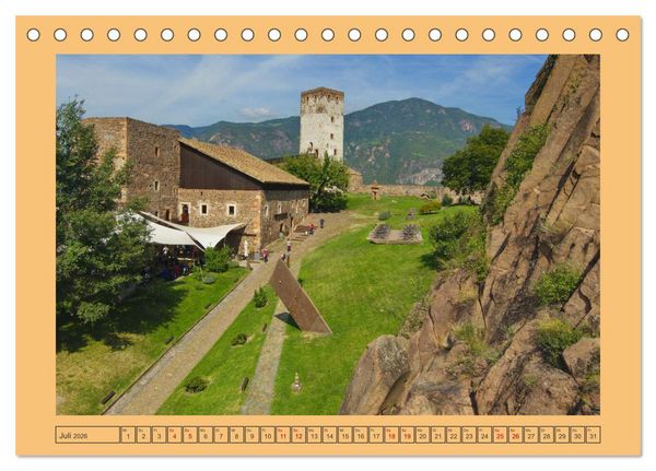 Produktbild: Eine Reise nach S&uuml;dtirol - Es ist immer eine Reise wert (Tischkalender 2026 DIN A5 quer), CALVENDO Monatskalender